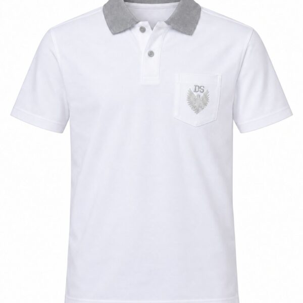 Polera piqué manga corta