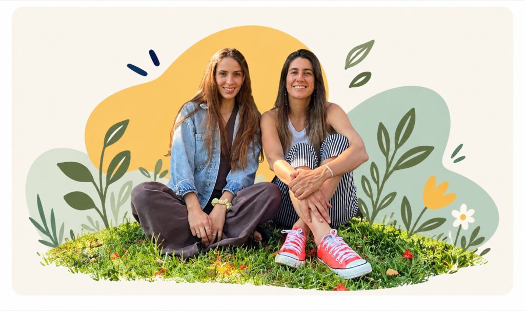 Javiera y Julieta, fundadoras de Unipix