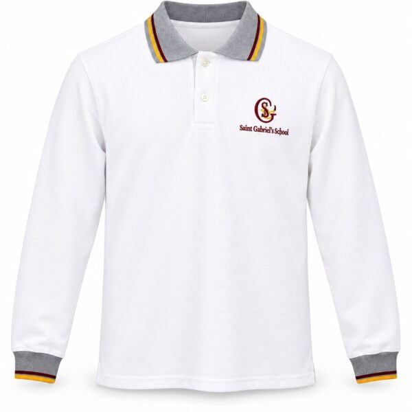 Polera piqué manga larga